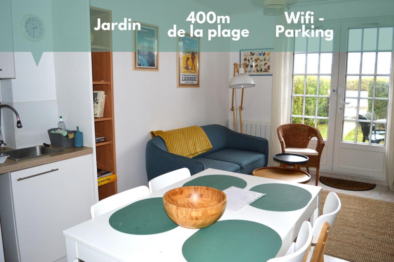 Triplex Avec Jardinet - Wifi - A 400M De La Plage Courseulles-sur-Mer Exterior photo